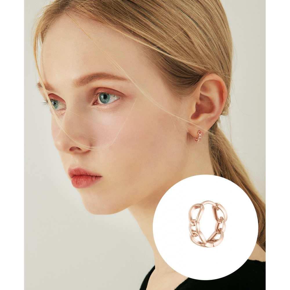 JESTINA J e the 14K シングルピアス (JJJTE01BS038R4P00)