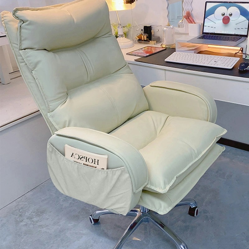 ン有ゲーミングチェア ふかふか PCチェア 人間工学 長時間OK ソファチェア 回転可能 クッション入り 可動式アームレスト ゲーム用椅子 日用雑貨 家具 便利