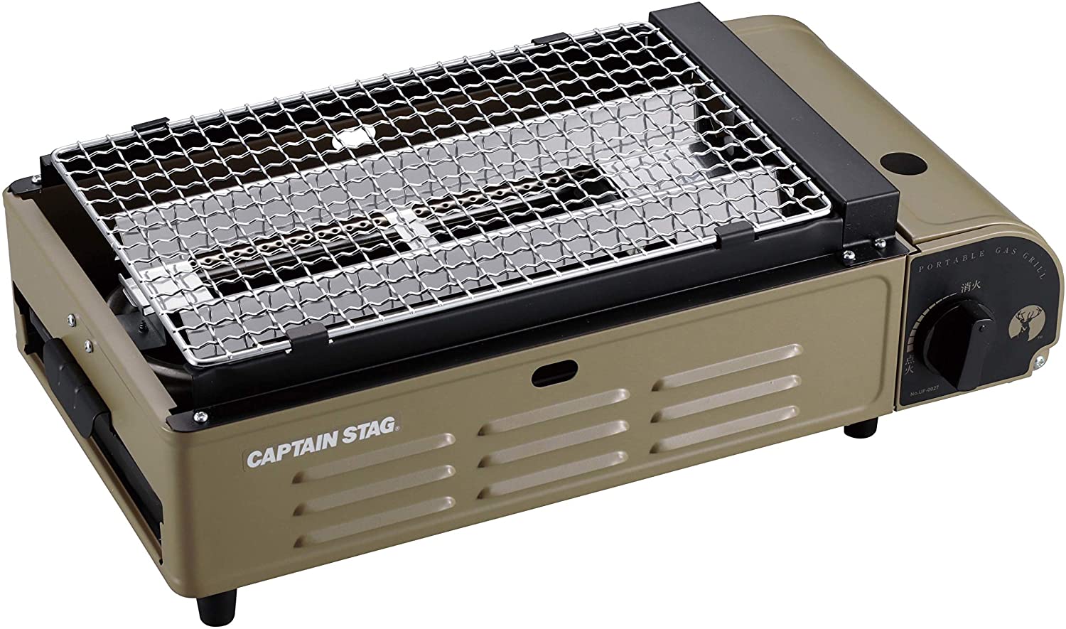 キャプテンスタッグ(CAPTAIN STAG) バーベキュー グリル コンロ カセットコンロ 卓上