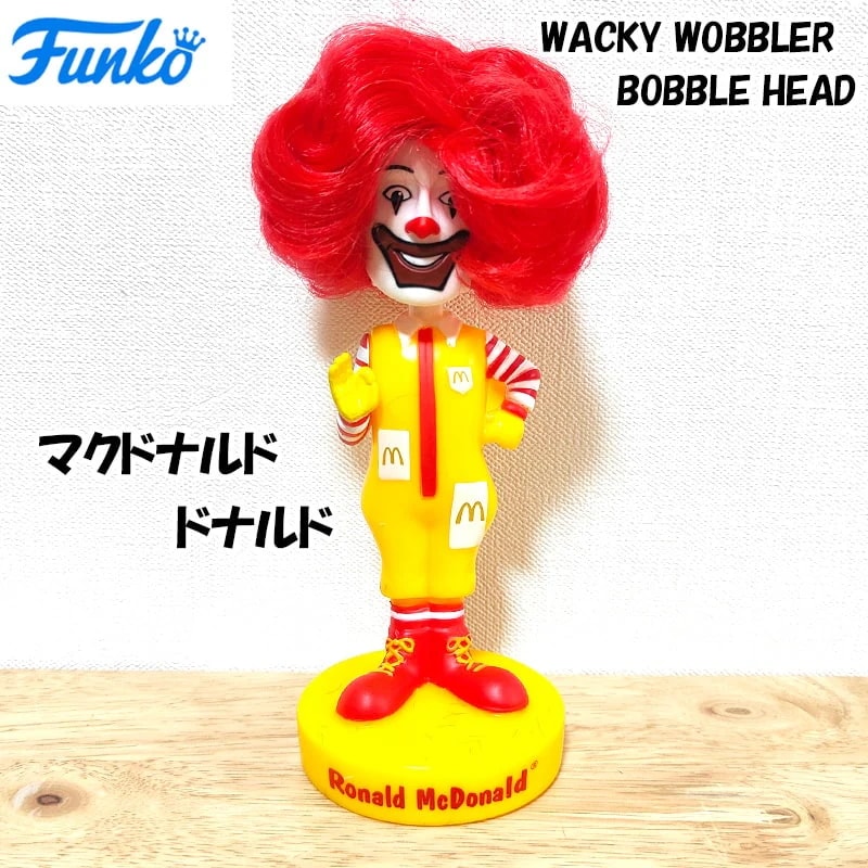 Qoo10] Funko フィギュア ドナルド 首振り人形 マクド