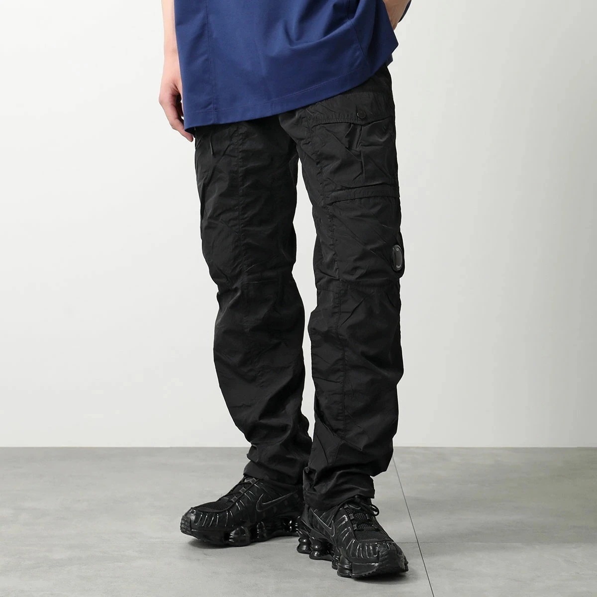 C.P.COMPANY シーピーカンパニー カーゴパンツ Chrome-R Cargo Lens Pants 18CMPA063A 005904G ナイロン ロゴレンズ 999 【mega】