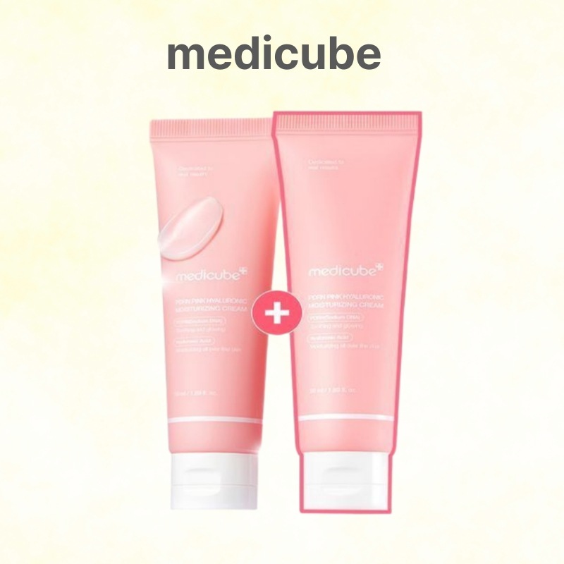 [2個セット] MEDICUBE PDRN ピンクヒアルロン保湿クリーム 50ml