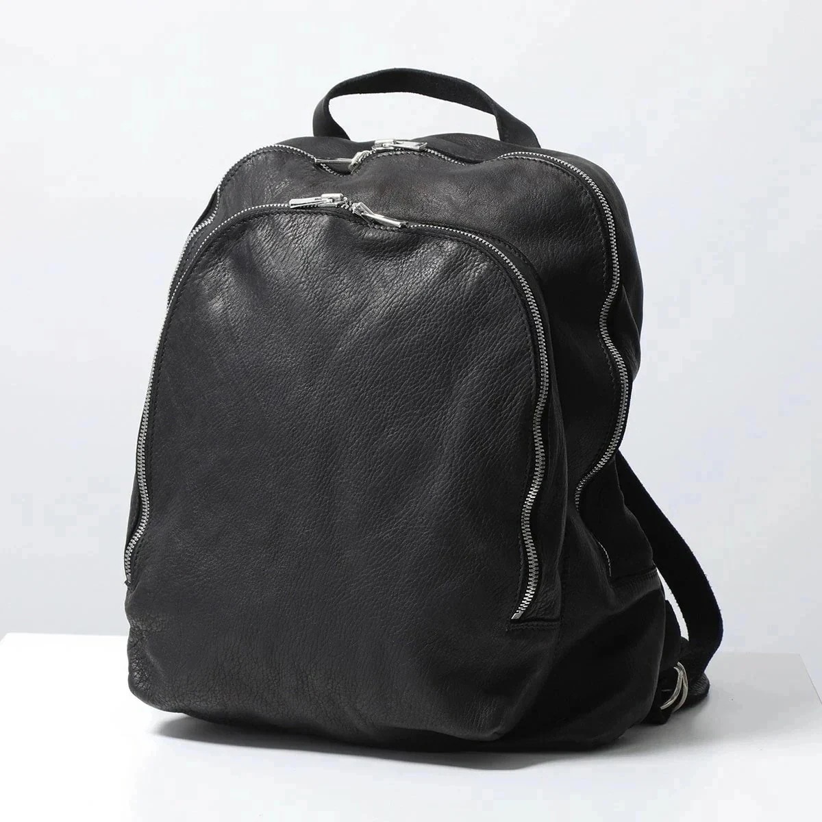 GUIDI グイディ バックパック DBP06 SOFT HORSE FULL GRAIN メンズ リュック ソフトホース フルグレイン レザー 鞄 BLKT