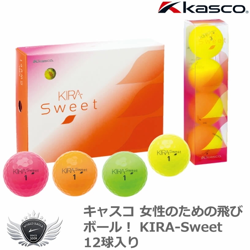 キャスコ 女性のための飛びボール！KIRA-Sweet 12球入り 【IR】