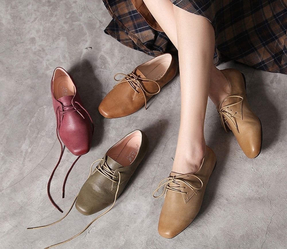 ドレスシューズ レディース レースアップシューズ ランキング ブランド 疲れない ローファー レザーシューズ 本革 冬 オックスフォードシューズ 革 春 ヒール 痛くない 厚底 秋 ローヒール 革靴