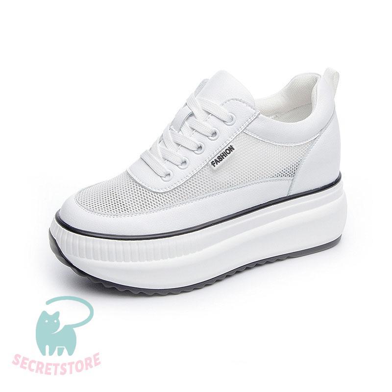 厚底 スニーカー レディース 厚底シューズ ダッドスニーカーヒール7.5cm ウォーキングシューズ カジュアルシューズ おしゃれ 美脚 歩きやすい 疲れない