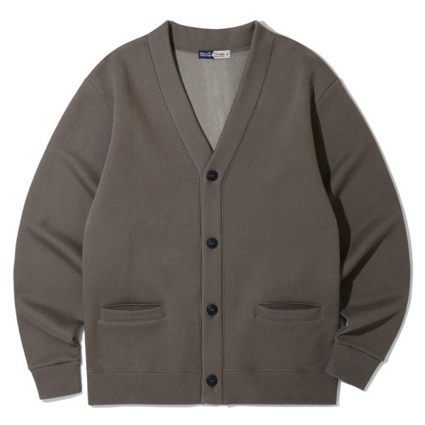 クルクリーン 無地 起毛 マンツーマンTシャツ カーディガン MRL479 (3 Color)