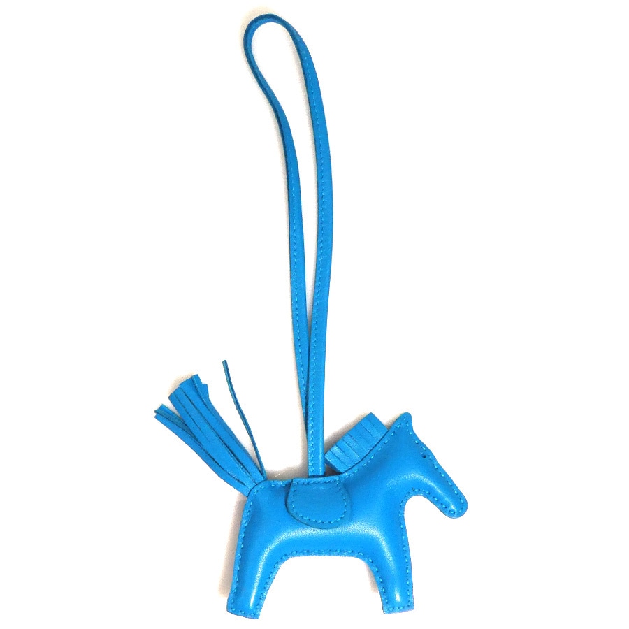 エルメス HERMES チャーム ロデオPM アニョーミロ ブルーザンジバル ユニセックス r10567g