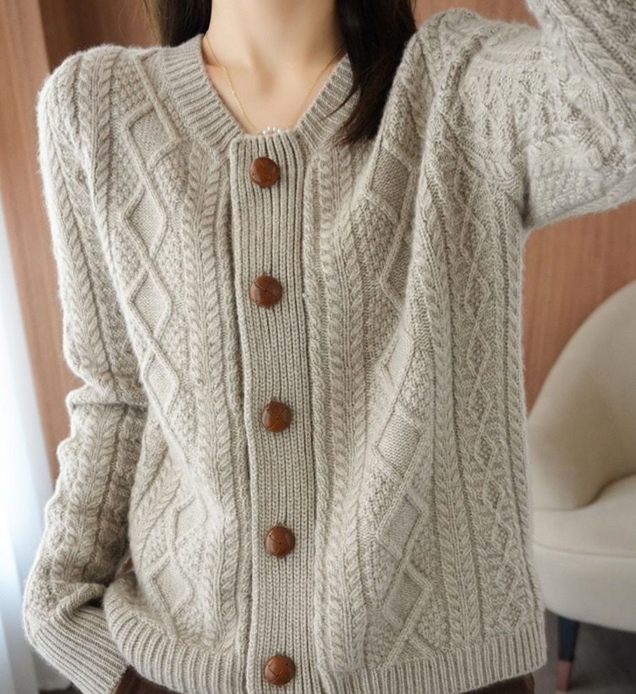 デート モテアイテム カーディガン 長袖 ケーブルニット リブニット ウール 可愛い きれいめ 上品 おしゃれ かっこいい 可愛い ラブリー キュート ガーリー クール モード系 セクシー