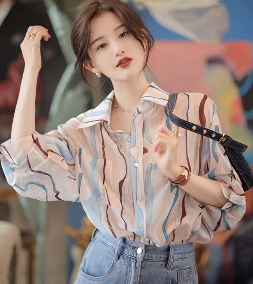 トップス デート モテアイテム シャツ 長袖 シフォン 可愛い きれいめ 上品 おしゃれ かっこいい 可愛い ラブリー キュート ガーリー クール モード系 セクシー エレガント 存在感