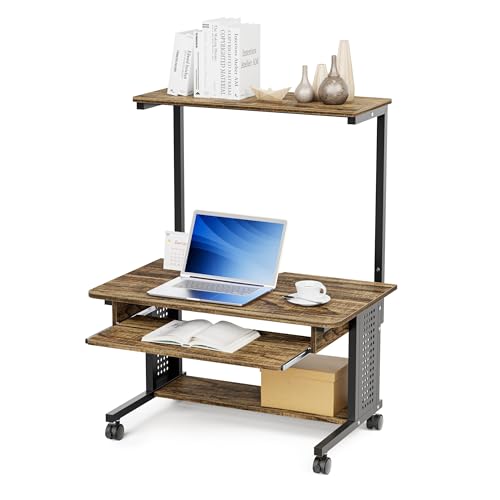 サイズ：80D x 48W x 100H cm DEWEL ローデスク パソコンデスク ローテーブル 10,129円