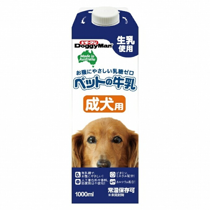 （まとめ買い）犬用ミルク ペットの牛乳 成犬用 1L [x6]
