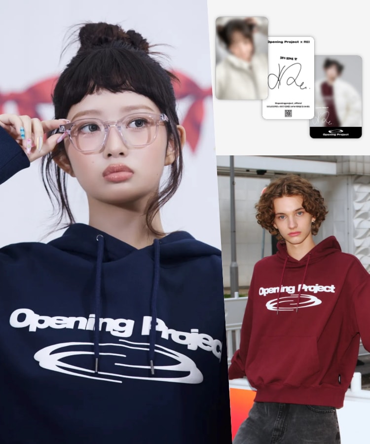IVE REI フォトカード贈呈 Identity Hoodie ユニセックス