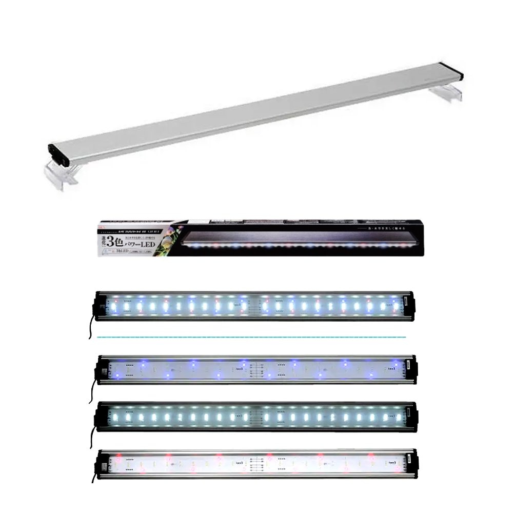 ＧＥＸ　クリアＬＥＤパワー３　９００　９０ｃｍ水槽用照明　ライト　熱帯魚　水草　アクアリウムライト　ＣＲＣ10―15―10―50―40