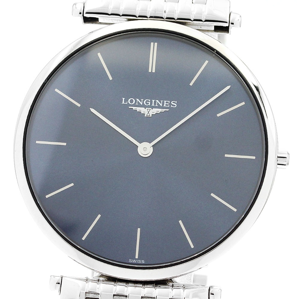 ロンジン LONGINES L4.755.4 グランドクラシック クォーツ メンズ 良品 _906808【中古】