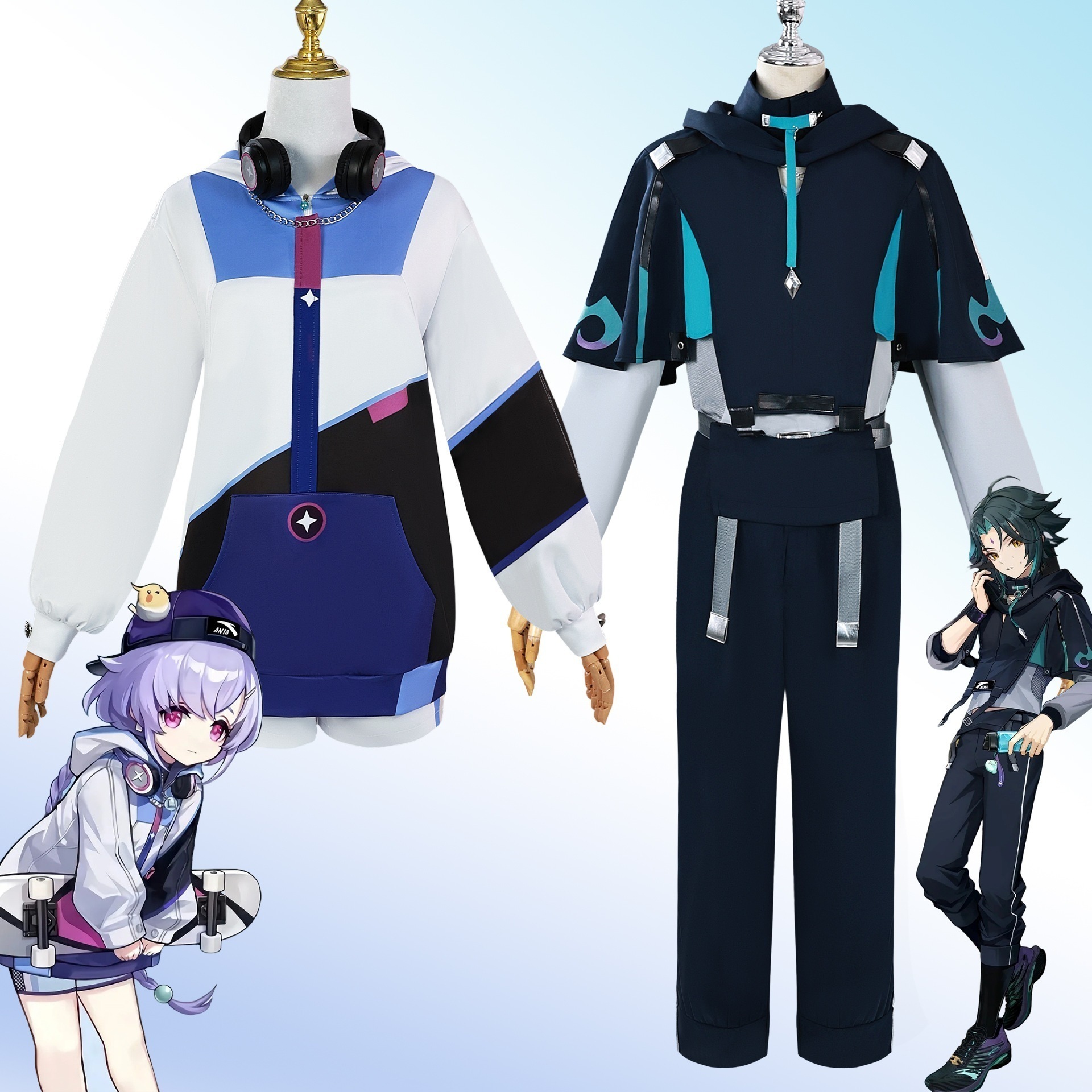 セットアップ Genshin コスプレ 原神 七七 魈イベント用品 変装 仮装 5,934円