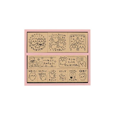 他サイト： ビバリー スタンプ ちいかわ ごほうびスタンプ 木製 SDH-127の商品画像
