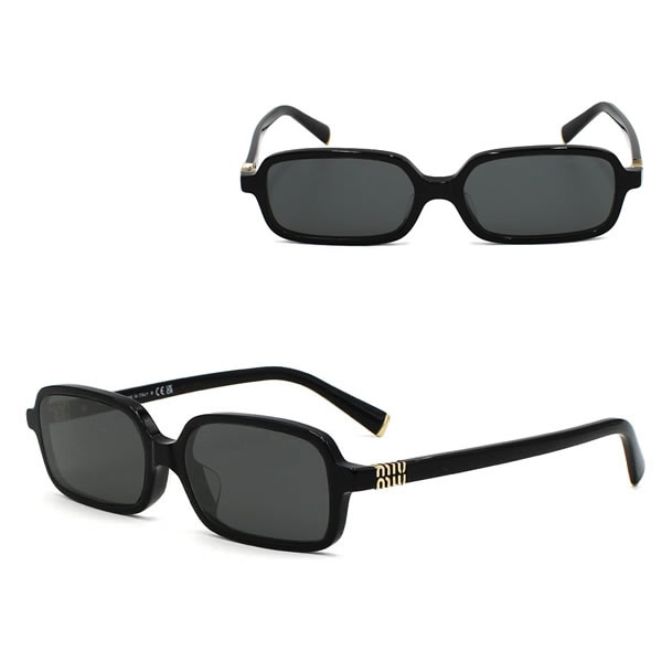 サングラス 0MU 11ZSF 16K5S0 52 サングラス アジアンフィット レディース ブラック ダークグレー