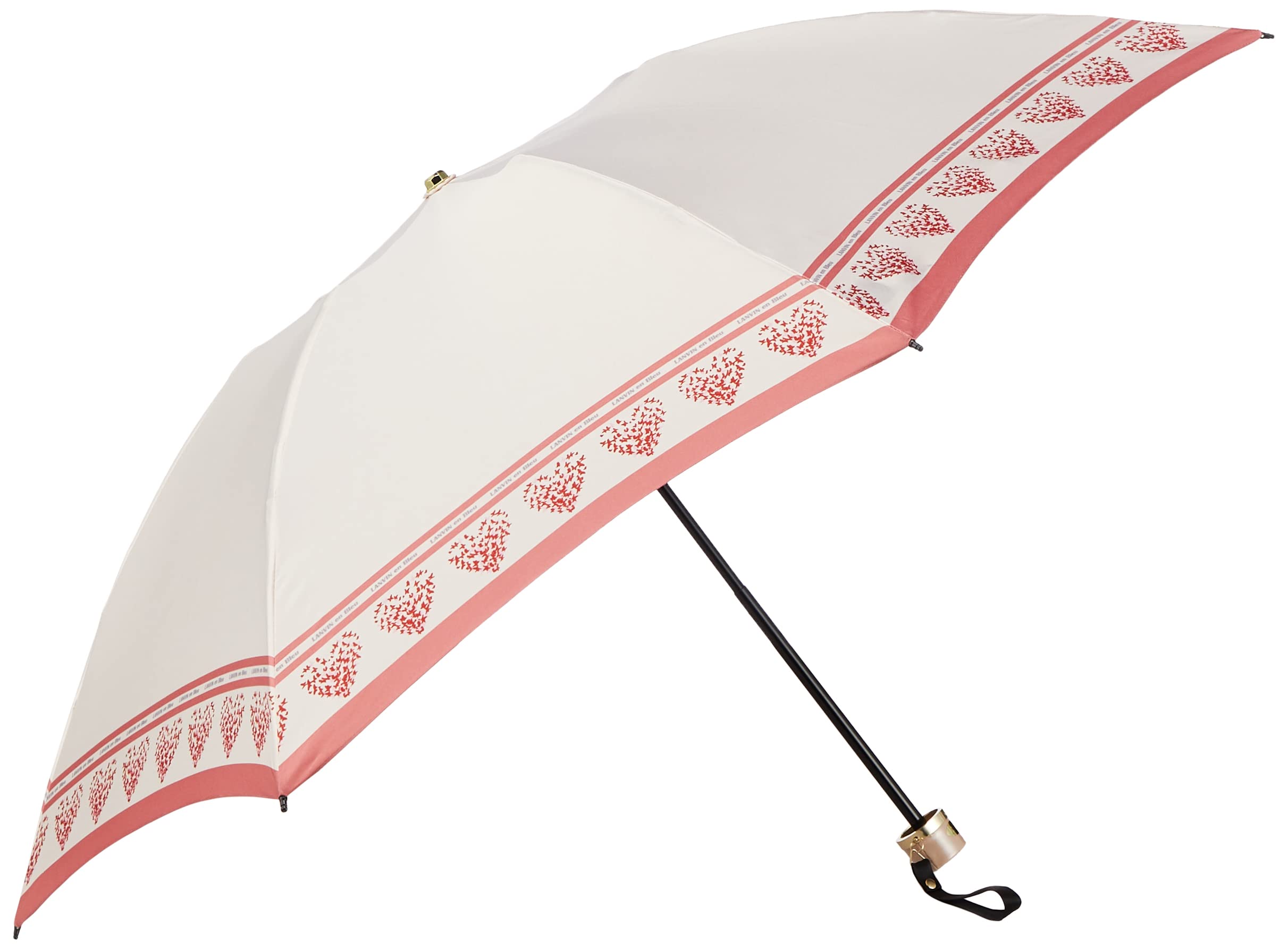 [LANVIN on Bleu ランバンオンブルー] MOONBAT(ムーンバット) 折りたたみ傘雨傘【ギフト】 55 レディース プリント10879ベージュ