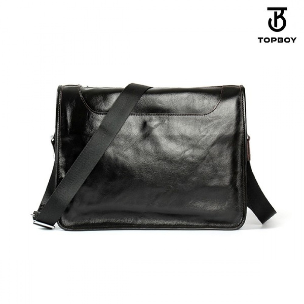 (トップボーイ) ナチュラルソフトレザークロスバッグ (BG385)