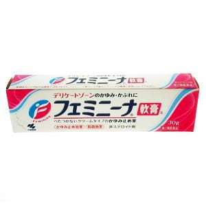 他サイト： 第2類医薬品フェミニーナ 軟膏S 30g（鎮痒消炎薬）小林製薬 セルフメディケーション税制対象の商品画像