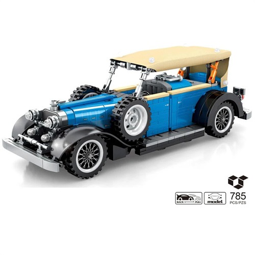 ブロック互換 レゴ 互換品 レゴプルバック車 ヴィンテージカー車 クリスマス プレゼント ギフト 誕生日