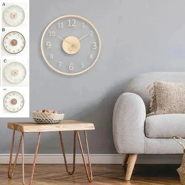 入荷全機種 壁掛け時計掛け時計静音おしゃれ時計シンプル子供部屋リビングインテリア飾りプレゼント時計新築祝い結婚祝い寝室オフィス 5,261円