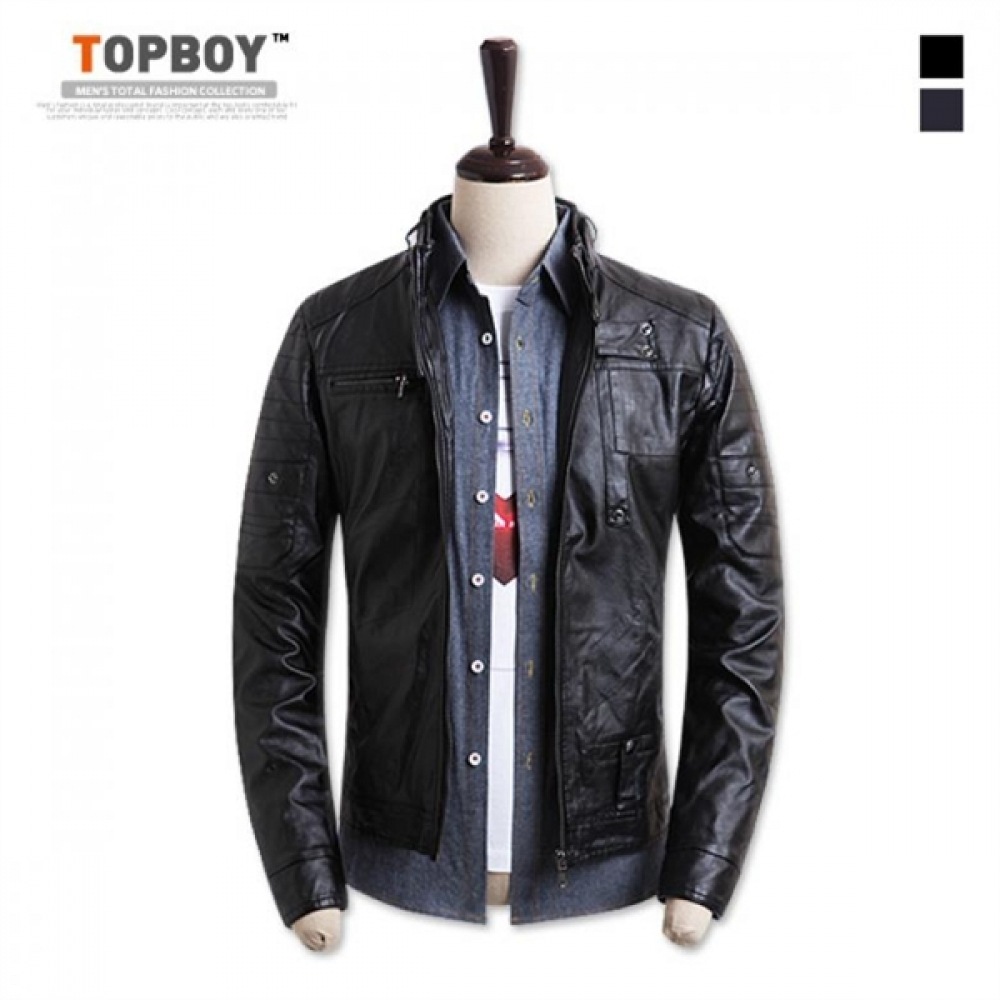 (トップボーイ) バイクレザーライダージャケット (K2085) 7,457円