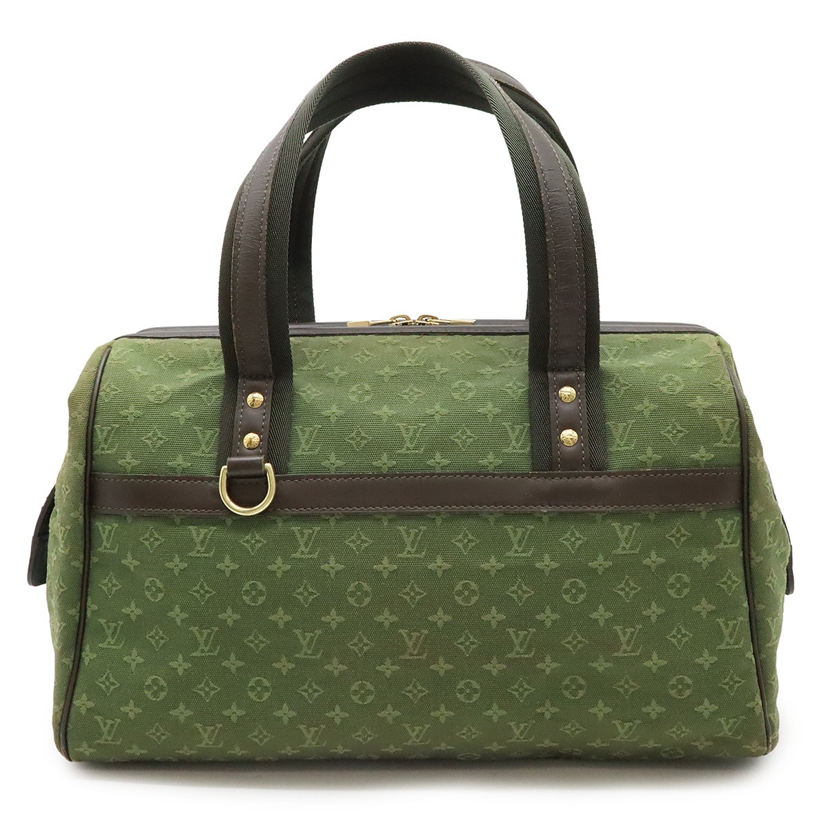 モノグラムミニ ジョセフィーヌGM トートバッグ ショルダーバッグ キャンバス レザー TSTカーキ M9241