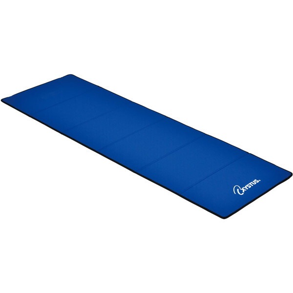 学校体育器具 エクササイズマット6折 ブルー H7258