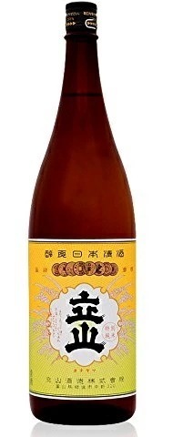 【送料無料】【ケース販売】富山県 立山酒造 純米酒 1.8L6本/1ケース【北海道沖縄県東北四国九州地方は必ず送料が掛かります】