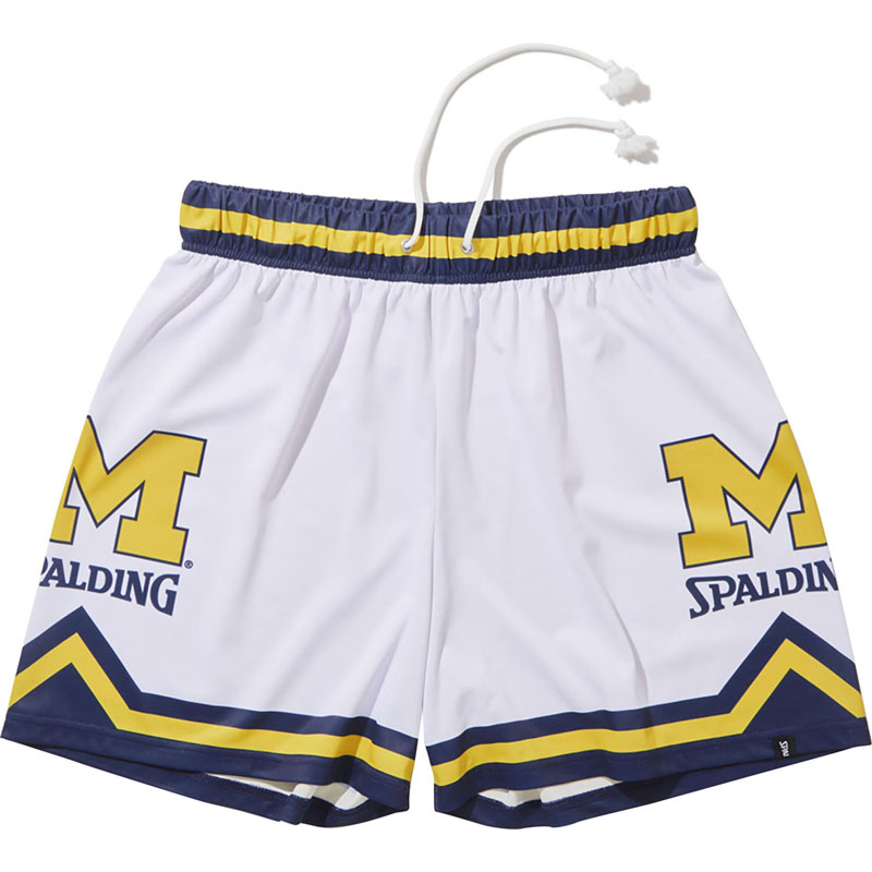 ジャージーショーツ ミシガン M ロゴ バスケットボール ＷＵＰニットハーフ・３／４パ・ smp24125m-2000 5,432円