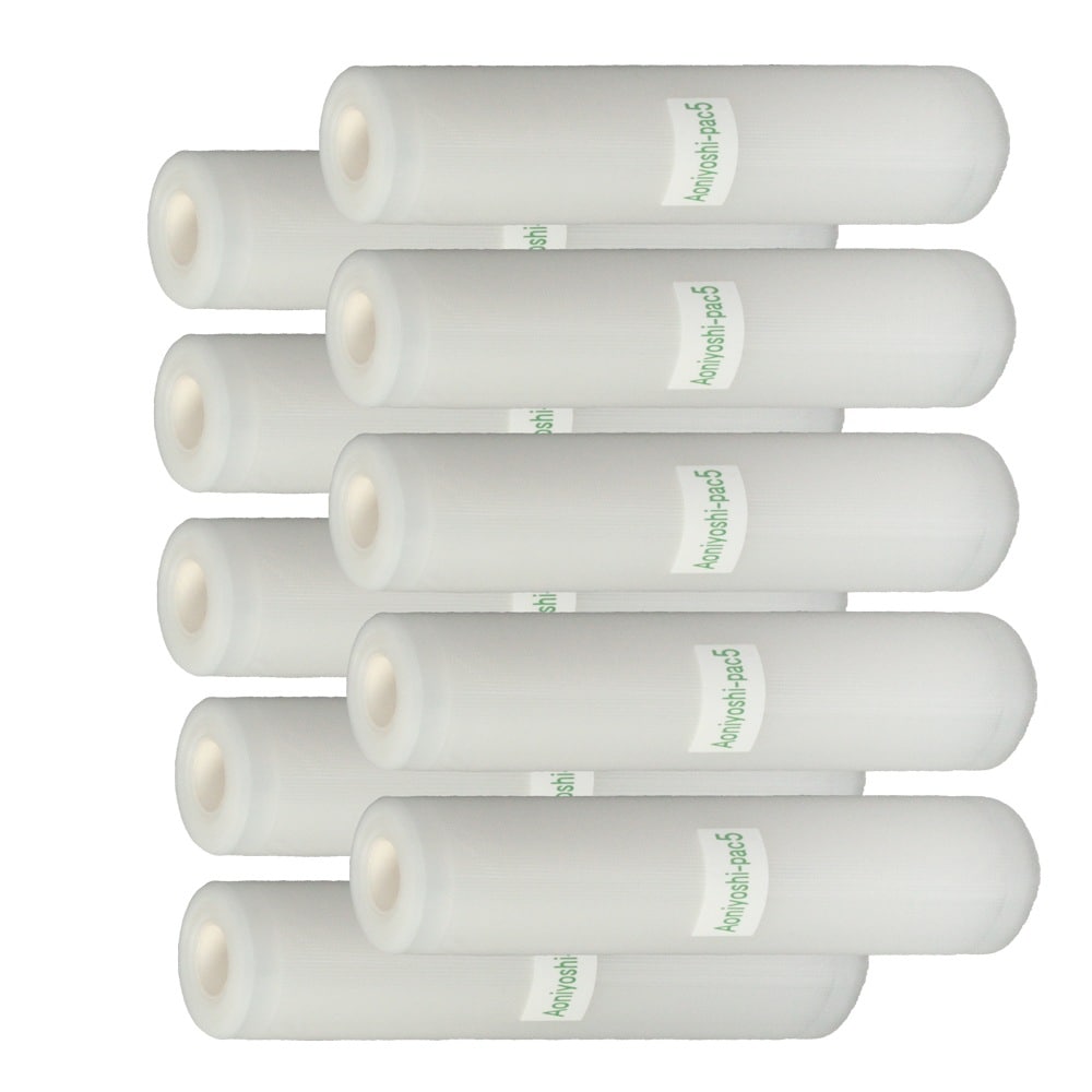 Aoniyoshipac5 真空パック器 20cm幅ロールフィルムJR5-00-10 20cm幅 10本