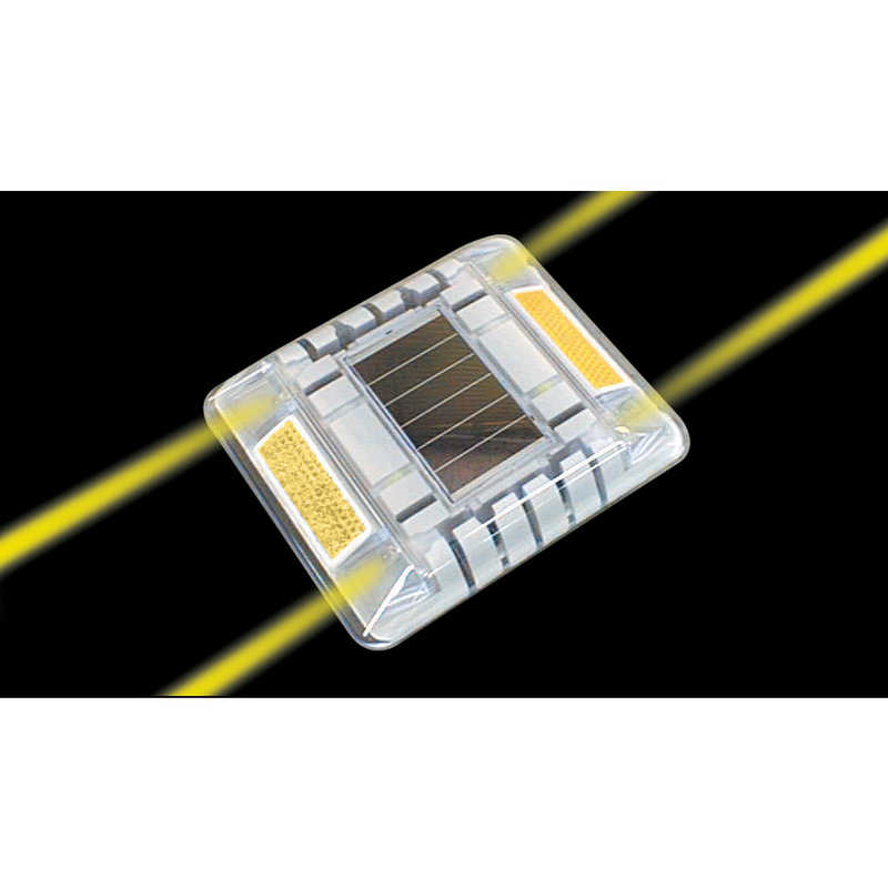 キャットアイ　ルミナスアイマイティ ソーラー式点滅 両面 黄　LE260A