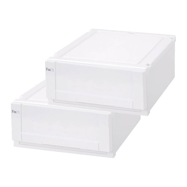 天馬(Tenma) フィッツユニットケース 4520(箱仕様2個組) ホワイト