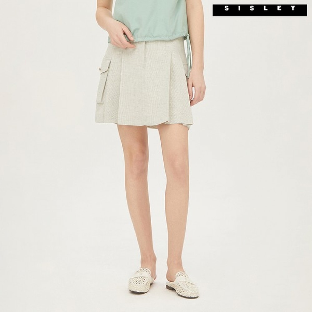 (シスレー) シスレーリッチモンドチェックミニスカート SASK33331_LK