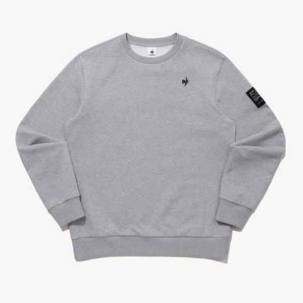 長袖Tシャツ NQJ QP423EFSN1-MGR コットン起毛スパン スウェットシャツ (MGR)H. GREY