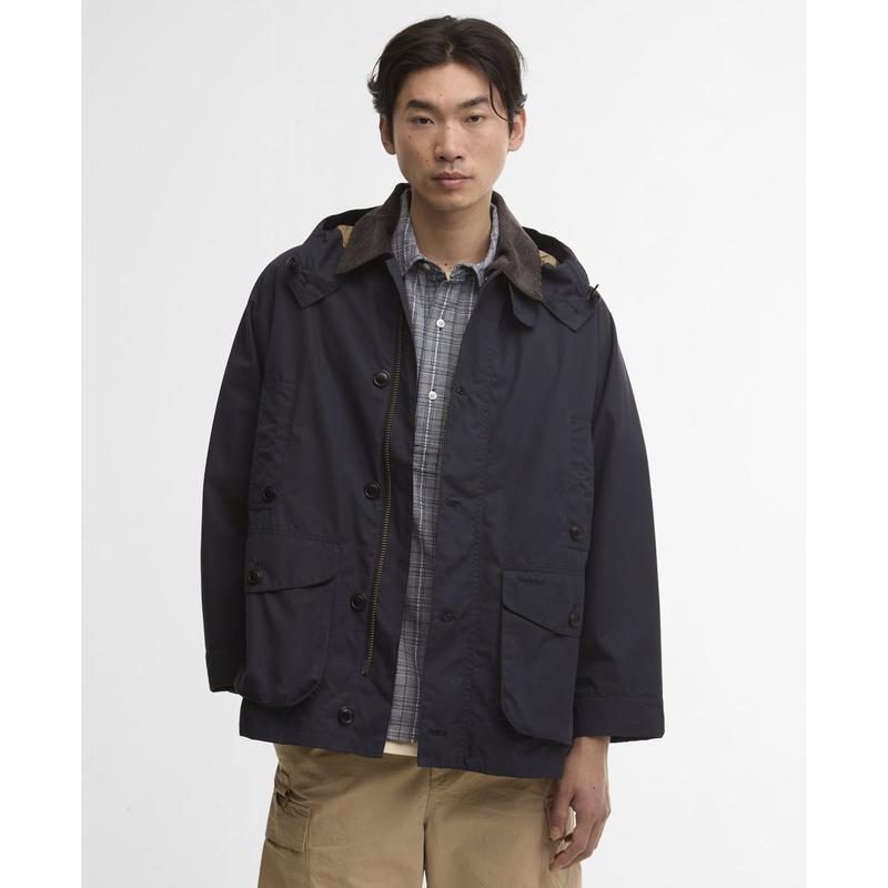 26SS メンズ ネイビー Ventile Endurance シャワープルーフ ジャケット URJU6E022N2