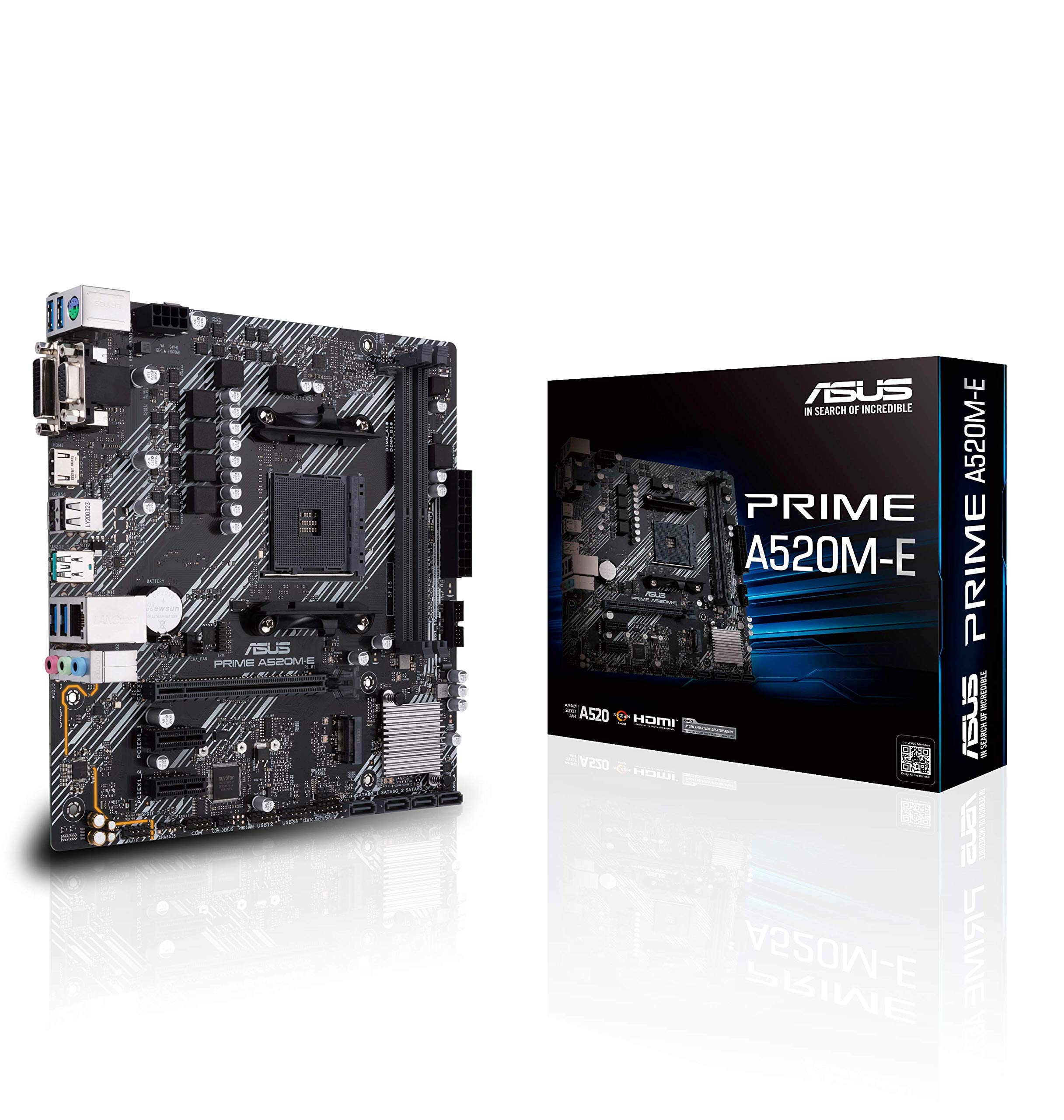 即日発送 ASUS AMD A520 搭載 Socket AM4 対応 マザーボード PRIME A520M-E 【MicroATX】