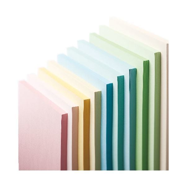 （まとめ） 長門屋商店 Color Paper A3 中厚口 レモン ナ-1202 1冊（100枚） 5セット