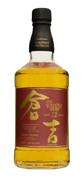 松井酒造 マツイピュアモルトウイスキー 倉吉 12年 43度 700ml 1本【北海道沖縄県東北四国九州地方は必ず送料がかかります】