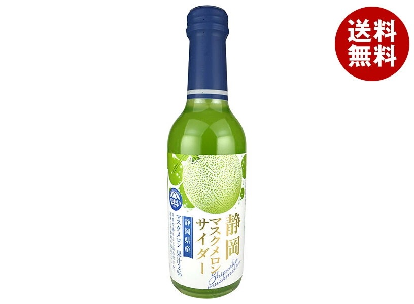木村飲料 静岡マスクメロンサイダー 240ml瓶×20本入×(2ケース)
