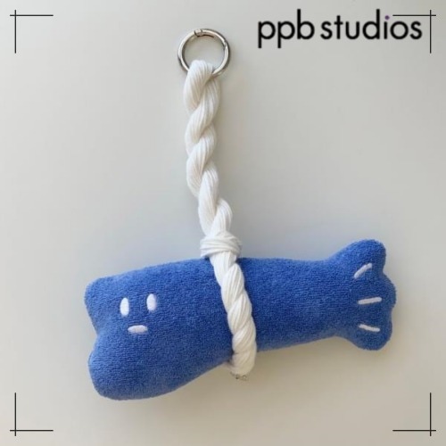 pppstudio 包装付厄除けスケトウダラ キーホルダー good luck fish_ blue 韓国雑貨 可愛い インテリア
