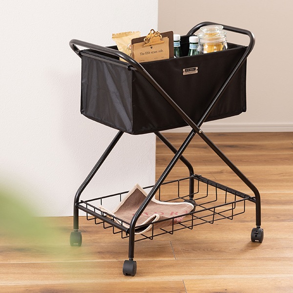 MIP-83BK ブラック バスケットワゴン メーカー直送 5,704円