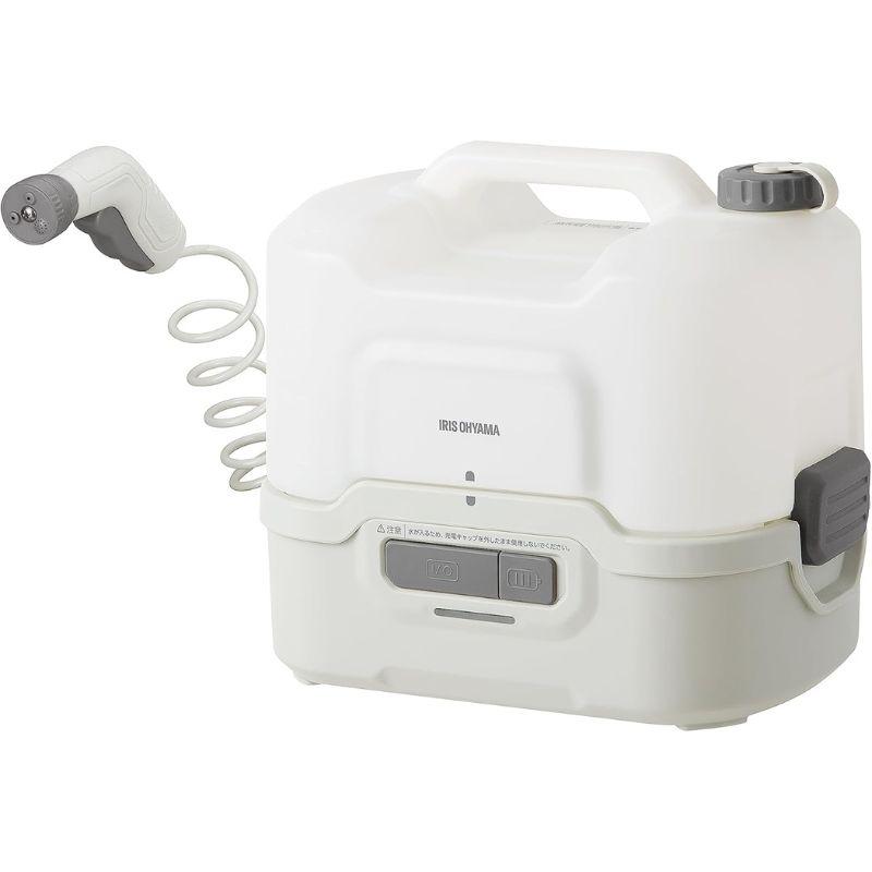アイリスオーヤマ 充電式 ポータブルウォッシャー 大容量 タンク8L コードレス JPW-T81 JPW-T81