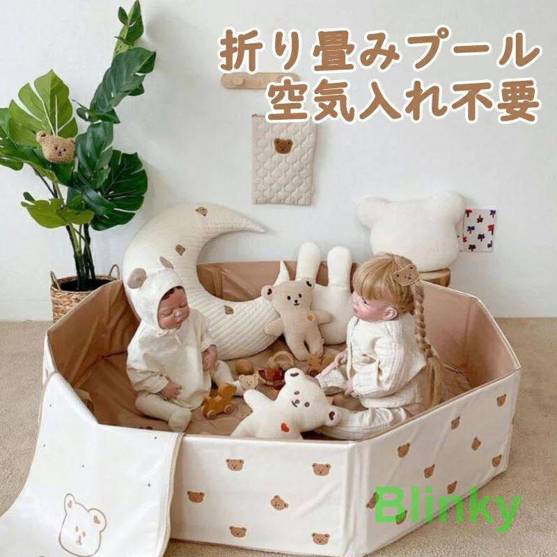 プール 空気入れ不要 ビニールプール 折りたたみ 子供プール ペット用プール 庭 ペットバスプール 80*20cm 120*30cm 犬用プール バスタブ 耐磨防水