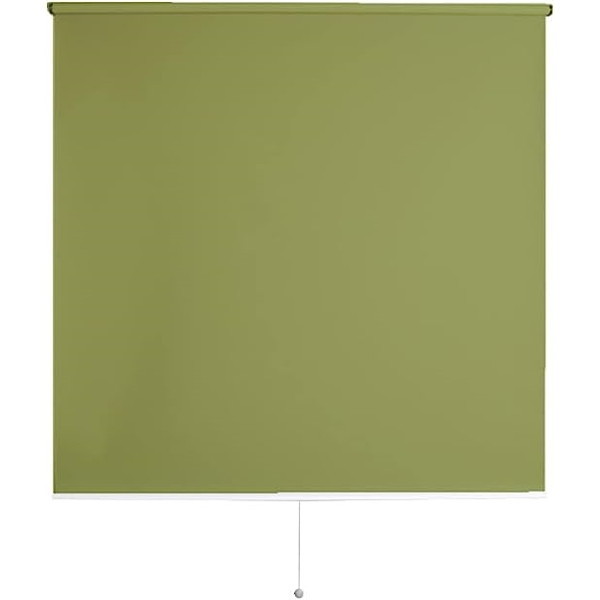 ホームテイスト SH-16-S180 壁空け不要!つっぱりロールスクリーン 幅180cm(遮光タイプ) GE グリーン メーカー直送