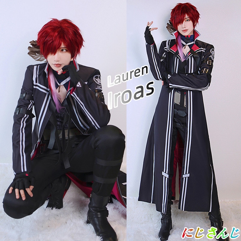 「にじさんじ」 VTuber ローレン・イロアス コスプレ衣装セット 男女兼用 にじさんじ YouTuber バーチャルライバ VTB Virtual YouTuber