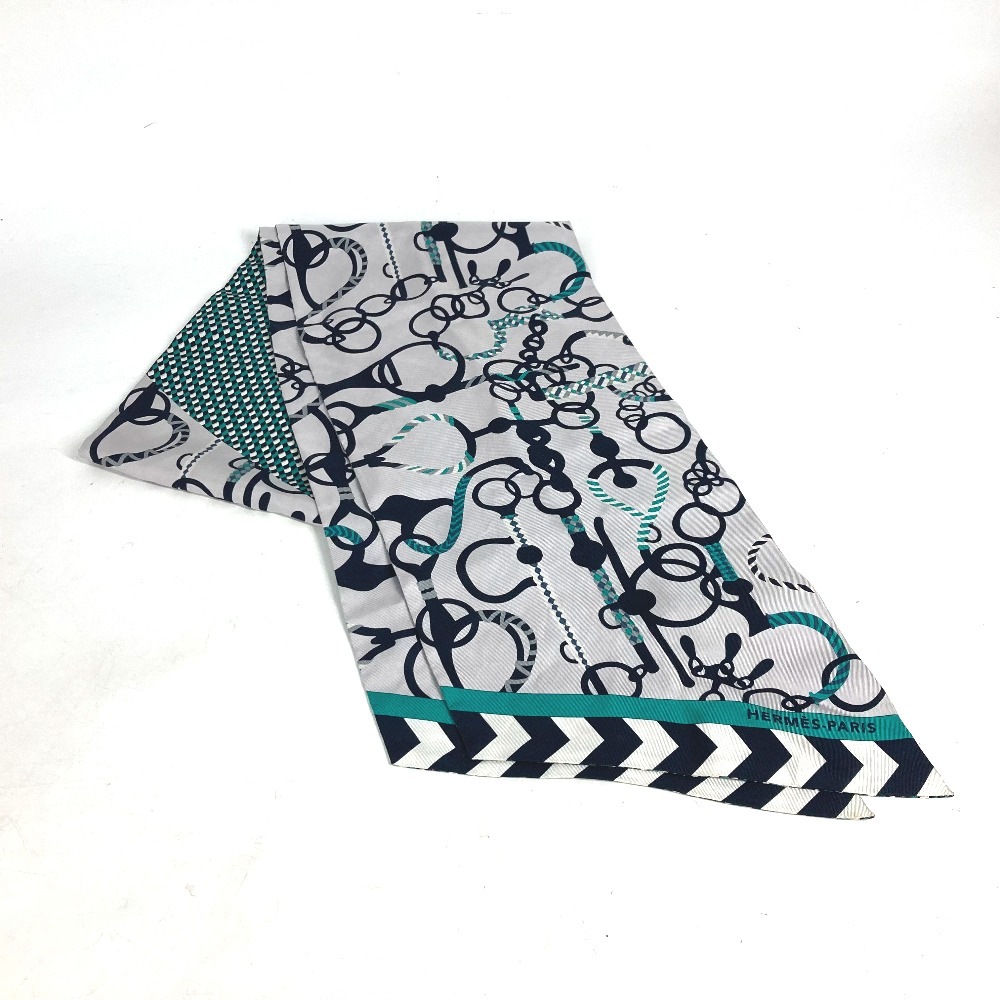 スカーフ マキシツイリー シルク グリーン