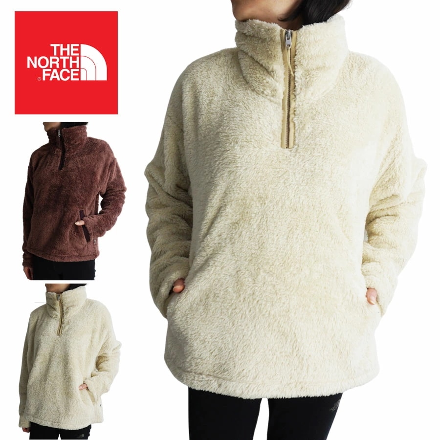 ノースフェイスTHE NORTH FACE レディース フリースW FURRY FLEECE PULLOVERウィメンズ ファーリーフリースプルオーバー